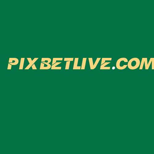 Logo da PIXBETLIVE